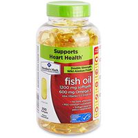 Member's Mark 1200mg Double Strength Wild Alaskan Fresh Fish Oil (200 ct.) AS