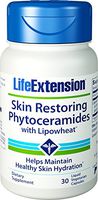 Life Extension Skin Restoring Phytoceramides w/Lipowheat 4 PACKS (Total 120 Veg Capsules)
