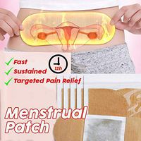 Ewinodon Body Wormwood Leonurus Warmer Stick Long-Lasting Heat Patch Keep Hand Feet Foot Warm Paste Pads Relieve Dysmenorrhea Warm Pads Love it 12 pcs