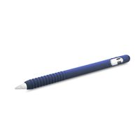 kwmobile Silicone Skin for Apple Pencil (1. Gen) - Soft Flexible Sleeve Grip Protective Cover for Tablet Pen - Dark Blue