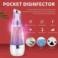 Liyes Hypochlorous Water Generator 99% Sterilization Water and Easily Genera - 200ML - for Car, Bike, Outdoors, Free Get a Water Spray