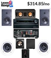 Klipsch R-1650-W In Wall #1 (RC-42II) 5.1 System-Onkyo TX-NR626 7.2-FREE PL-200
