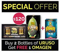 Special Offer - Uruso High Potency Energy Formula with Antioxidants, Propreitary Liver Formula Gift Set with Travel Pack