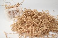 AmoreCreations - 7 Ounce Paper Shred Crinkle and Filler Paper Gift Wrap Supply (Natural)