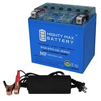 Mighty Max Battery YTX14-BSGEL Replaces Honda TRX350,D FourTrax 4X4 86-89 + 12V 2A Chrgr Brand Product
