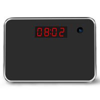 Beenwoon Hidden Camera Alarm Clock Full 1080P HD Video Spy Camera Motion Detection Loop Video Recorder Webcam Mini Surveillance Camera, White