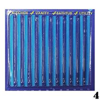 FidgetGear 48/24 PACK Sticks Drain Cleaner Clog & Odor Remover Kitchen Bath Tub Sink Stick