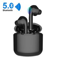 Wireless Earbuds, Smart Touch Control True Wireless Bluetooth 5.0 Headphones TWS in-Ear Headsets Built-in Mic Noise Cancelling for Sport with Charging Case (Black)