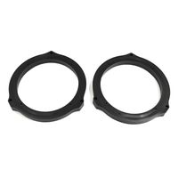 uxcell 2Pcs 6.5 inches 18mm Depth Car Audio Speaker Spacer Ring Adapter Bracket for Ford Focus