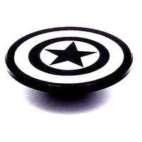 Bike Headset Cap, 1 1/8" (28.6mm) Steerer Fork Headset Top Cap & Steel Bolt MTB Bike Road Mountain Bike (Black)