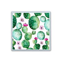 XIANN Care Contact Lens Box Holder Container Case Storage Eyecare Kit - Cactus 1