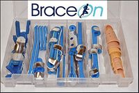 24 Piece Finger Splint Kit with Finger STAX 8 Piece Multi Pack