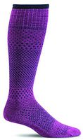 Sockwell Women's Micro Grade Graduated Compression Socks, Violet, Medium/Large
