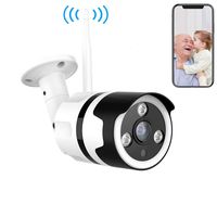 Outdoor WiFi Security Camera, PHOEBY Wireless IP Camera 1080P HD Outdoor Surveillance Video CCTV Camera with Night Vision/Motion Detection/Two-Way Audio/ IP66 Waterproof/TF Card or Cloud Storage