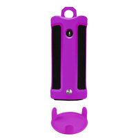 Fintie Protective Case for Amazon Tap - Light Weight Shock Proof Silicone Sling Cover Compatible with Amazon Tap Charging Cradle, Purple