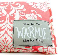 Warmies Microwaveable Heating Pad and Cooling Wrap for Pain, Migraine, Stress and Anxiety Relief (Rice Filling)