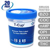 MiCare [20pk] - 6-Panel Multi Drug Test Cup (BZO/COC/mAMP/OPI/OXY/THC) #MI-TDOA-564