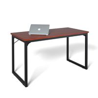 Computer Desk 39", Modern Simple Style Desk for Home Office, Sturdy Writing Desk, Coleshome, Teak