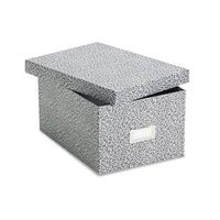 OXF40590 - Oxford Plastic Index Card Boxes w/Lids