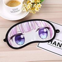 T-YZAG 2 Pieces Cold and hot Eye mask Cartoon Anime Eye mask Multi-Function Blackout Eye mask Creative Gift, Style 4