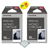 Fujifilm Instax Mini 8 & Mini 9 Instant Film 2-Pack (20 Sheets) Value Set for Fujifilm Instax Mini 8 & Mini 9 Cameras - Monochrome ...