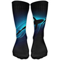 Women Men Classics Socks Shark Digital Art Car Pictures Athletic Stockings 30cm Long Sock One Size