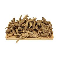 Ginseng Roots with Tea Tray 3 Year Old American Grown Cultivated for Soups and Teas - Jumbo Size Root - 60-80 pcs - 16 oz