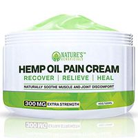 Organic Hemp Oil Extract Cream 300MG - Ultra Premium Pain Relief & Healing Anti-Inflammatory for Nerve, Back, Joint, Bone, Ankle, Knee, Chronic & Acute Pain - Non-GMO Ultra-Pure
