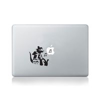 Banksy Rat Hip Hop Head Vinyl MacBook Decal/Laptop Decal - Fits MacBook Air (11/13), MacBook Pro (13/15), MacBook Pro Retina (13/15) and MacBook Retina (12)