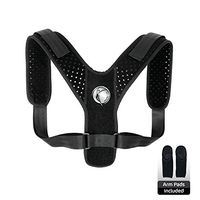 Posture Corrector for Women and Men by SpineRefined - Breathable OTC Brace - Orthopedic Surgeon Business - Offers Support, Pain Relief, Reminder to Keep Shoulders Back.