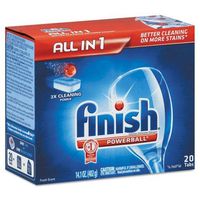 RECKITT BENCKISER PROFESSIONAL Powerball Dishwasher Tabs, Fresh Scent, 20/Box (77050CT)