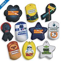 Reading Rebel Brag Tag Value Pack: Wearable Incentives for Young Readers 250 Tags (25 Tags for Each Design) + 75 Chains