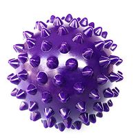 Foot Massage Fitness Ball Therapist's Choice Pack of Spiky Massage Balls, Stress Reflexology, Porcupine Sensory Ball Set,Purple