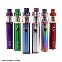 Fire Red 3D Carbon Fiber Protective Air Release Vinyl Decal Wrap for Smok Stick Prince Vape Box Mod by Necro Wraps