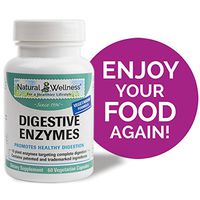 Natural Wellness - Digestive Enzymes - 60 Capsules