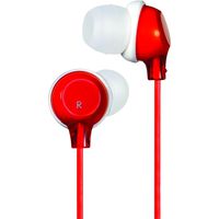 JVC HAFX22R "Clear" in Ear Headphones (Red)