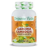Organic Garcinia Cambogia Extract 100 Veg Capsules. 100% Pure and Natural Raw Herb Super Food Supplement. Non GMO, Gluten FREE. US FDA Registered Facility. Kosher Certified Vegetarian Capsule. All Natural!