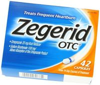 Zegerid OTC Acid Reducer Capsules, 42 Count (Pack of 2)