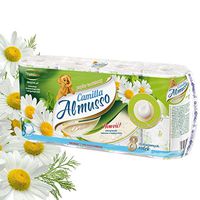 Wusad Toilet Paper Soft Premium 3-Ply Toilet Paper, Home Kitchen Toilet Tissue, Soft, Strong and Highly Absorbent Hand Towels Bath Tissue (8pcs)