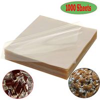 1000 Sheets Clear Cellophane Wrap Roll 5x5 Inches Candy Caramel and Chocolate Wrapper for Treats, Lollipop, Gummies, Saran Wrap& Cake Pop Making Supplies, etc