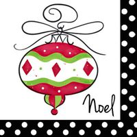 Holiday Festivities Cocktail Napkin