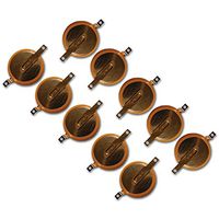 10 Pack CR2025 Batteries with Soldering Tabs - Pokemon Red, Blue Save Game