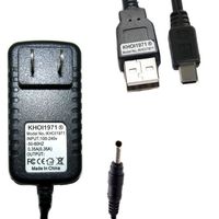 KHOI1971 Wall Home House Charger AC Power Adapter + USB Cable Computer Data tramsfer for EXTECH FLIR i3 i5 i7 IRC40 Thermal Imaging Infrared Camera