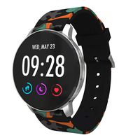 Fitness Watch,1.3 Inch 240240 Tempered Glass Screen Smart Watch Waterproof Sports Band Fits iPhone X with Heart Rate Sleep Monitoring for Women Men,Boens