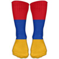 Crew Socks Armenian Flag Quarter Socks Novelty Socks For Sport Or Casual