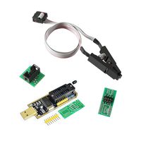 AiTrip CH341A 24 25 Series EEPROM Flash BIOS USB Programmer + SOIC8 SOP8 Clip Adapter Module