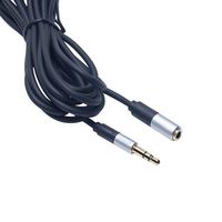 DTECH 6 Feet 3.5mm Headphone Extension Cable Male to Female Stereo Jack for Smartphone Tablet Car PC Speaker MP3