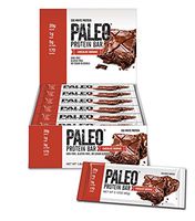 Paleo Protein Bar, Chocolate Brownie, 2.1 oz, Pack of 12