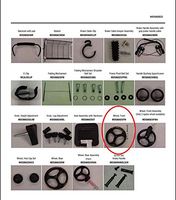 Medline Walker Front Wheel - Fits MDS86825 Rollator - 1 Each