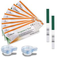 Pregnancy Test Strips, Home Pregnancy Test Kits, 20 Pregnancy HCG Test Strips with 20 Urine Cups, Reliable and Quick Result, Over 99% Accuracy Pregnancy Test